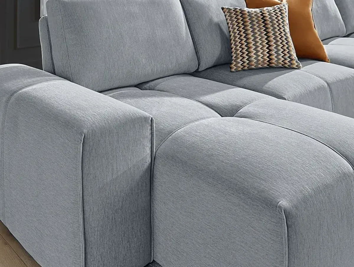 Laney Gray 3 Pc Sectional