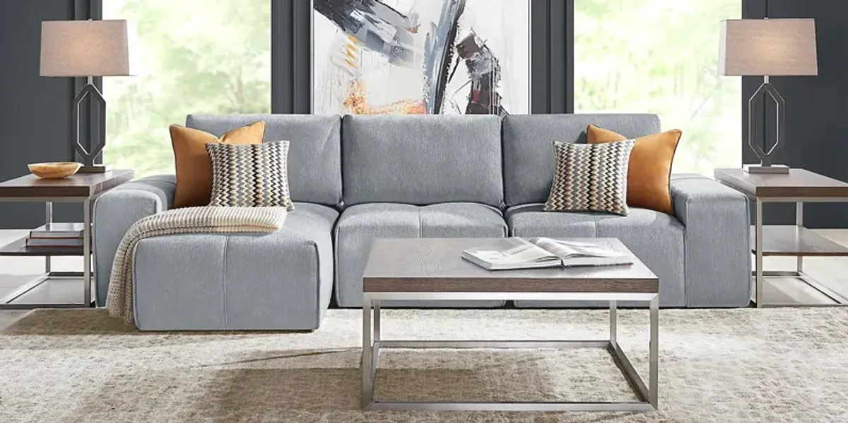 Laney Gray 3 Pc Sectional