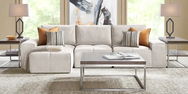 Laney Beige 3 Pc Sectional