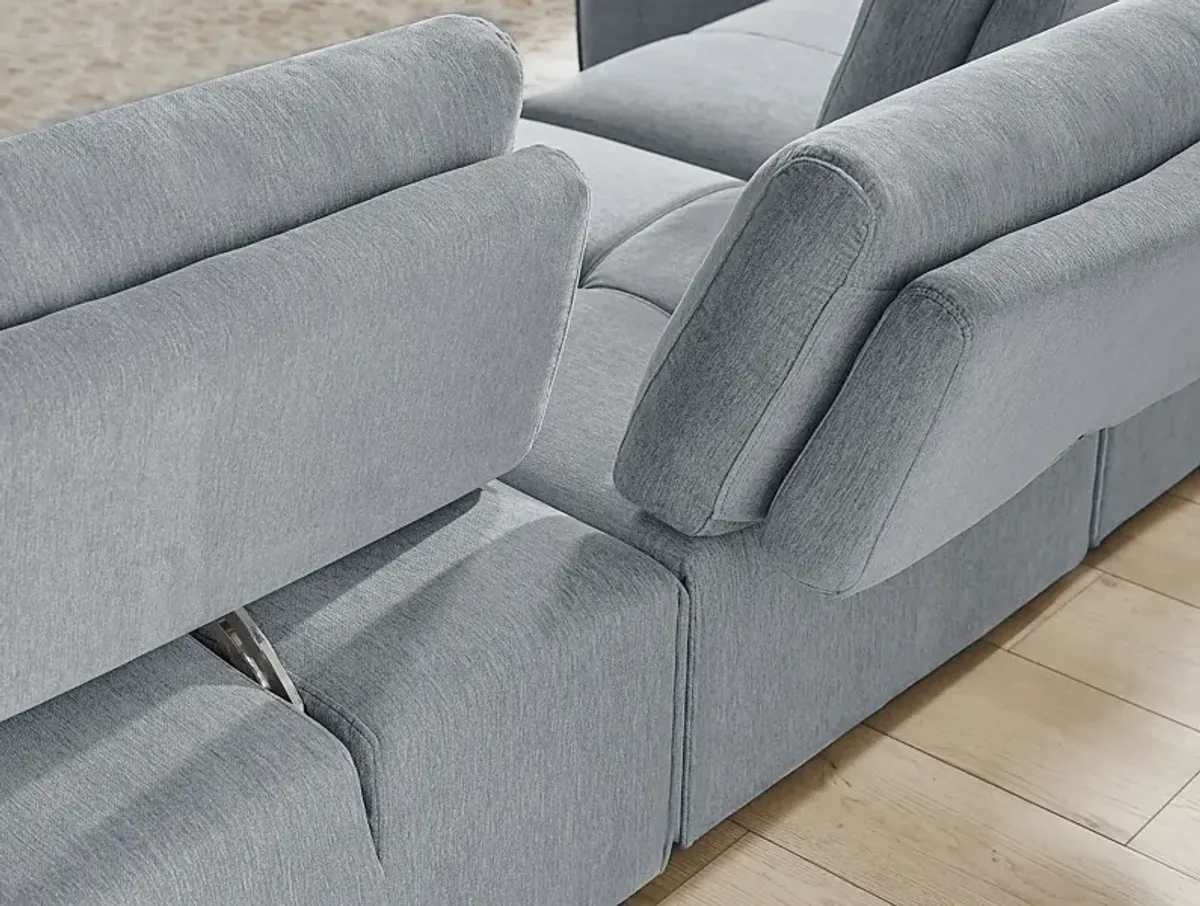 Laney Gray 3 Pc Sectional