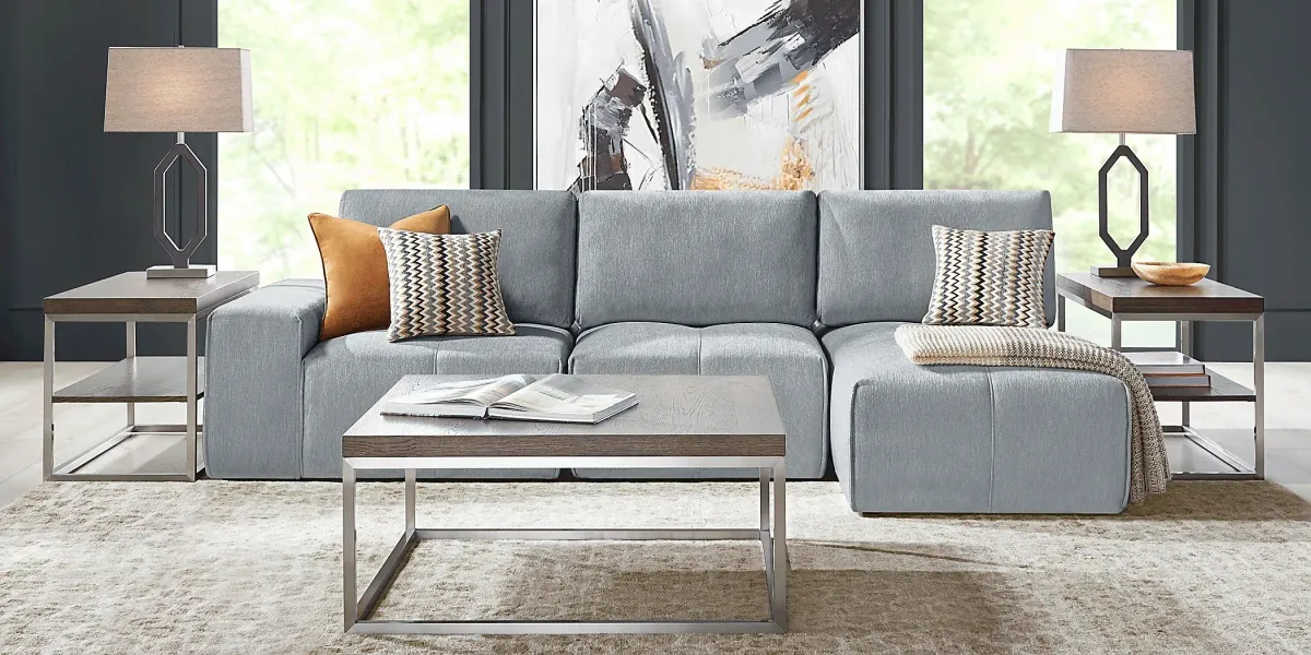 Laney Gray 3 Pc Sectional