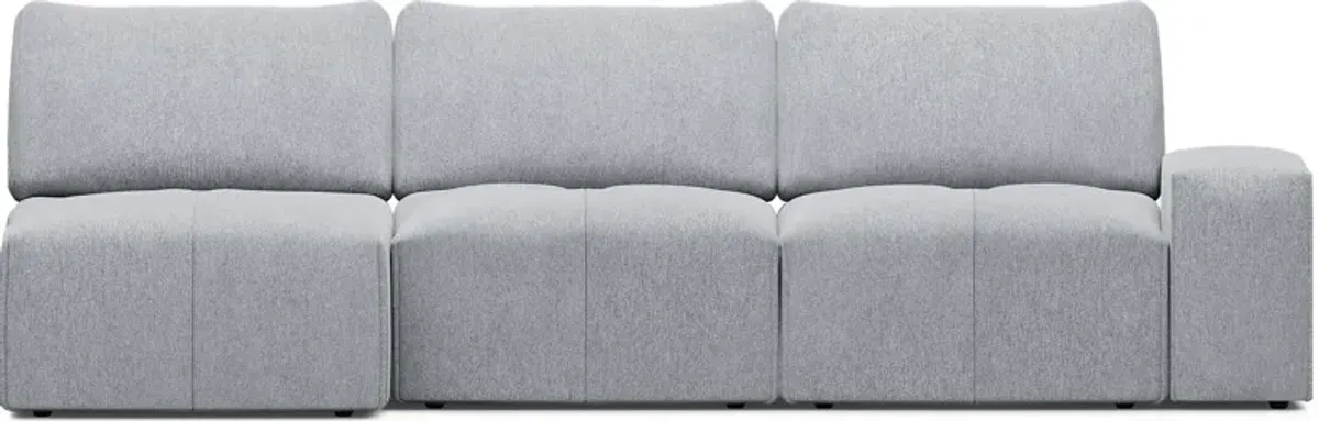 Laney Gray 3 Pc Sectional