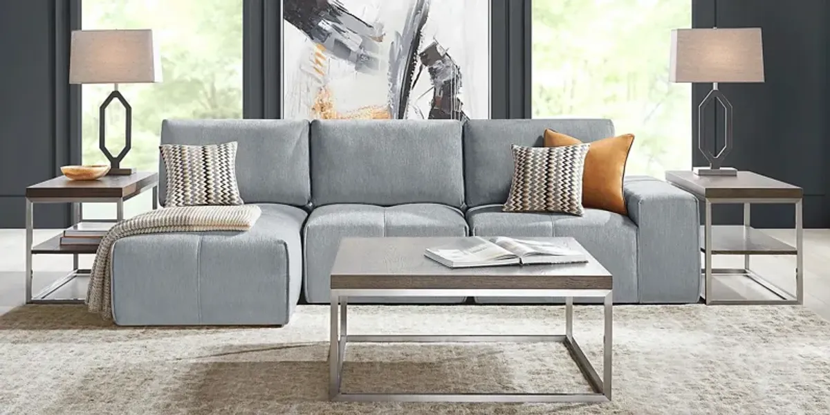 Laney Gray 3 Pc Sectional