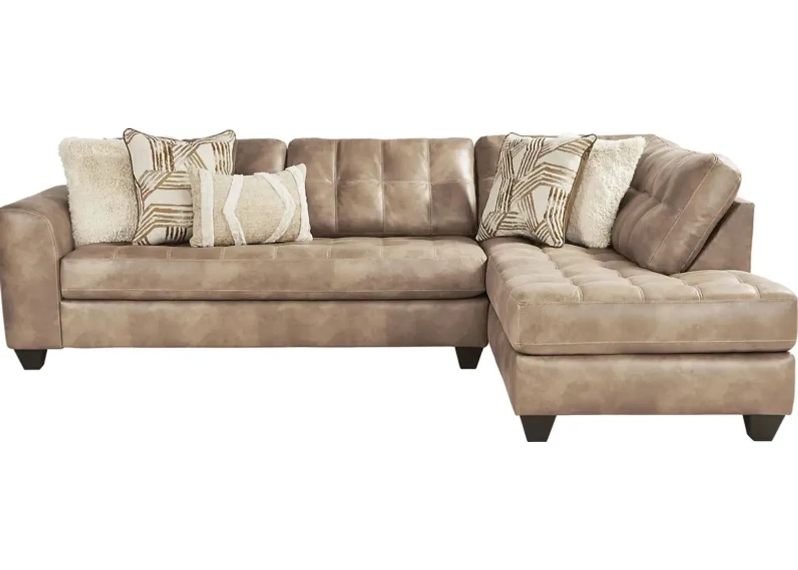 Bellinger Camel 2 Pc Sectional