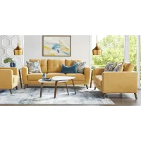 Claremont Heights Sunflower 3 Pc Living Room