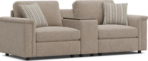 Tempo Modular Beige 3 Pc Sectional