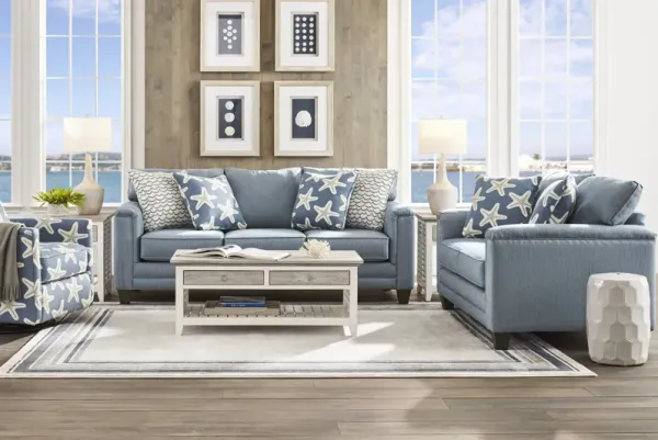 Brightwater Marine 7 Pc Living Room