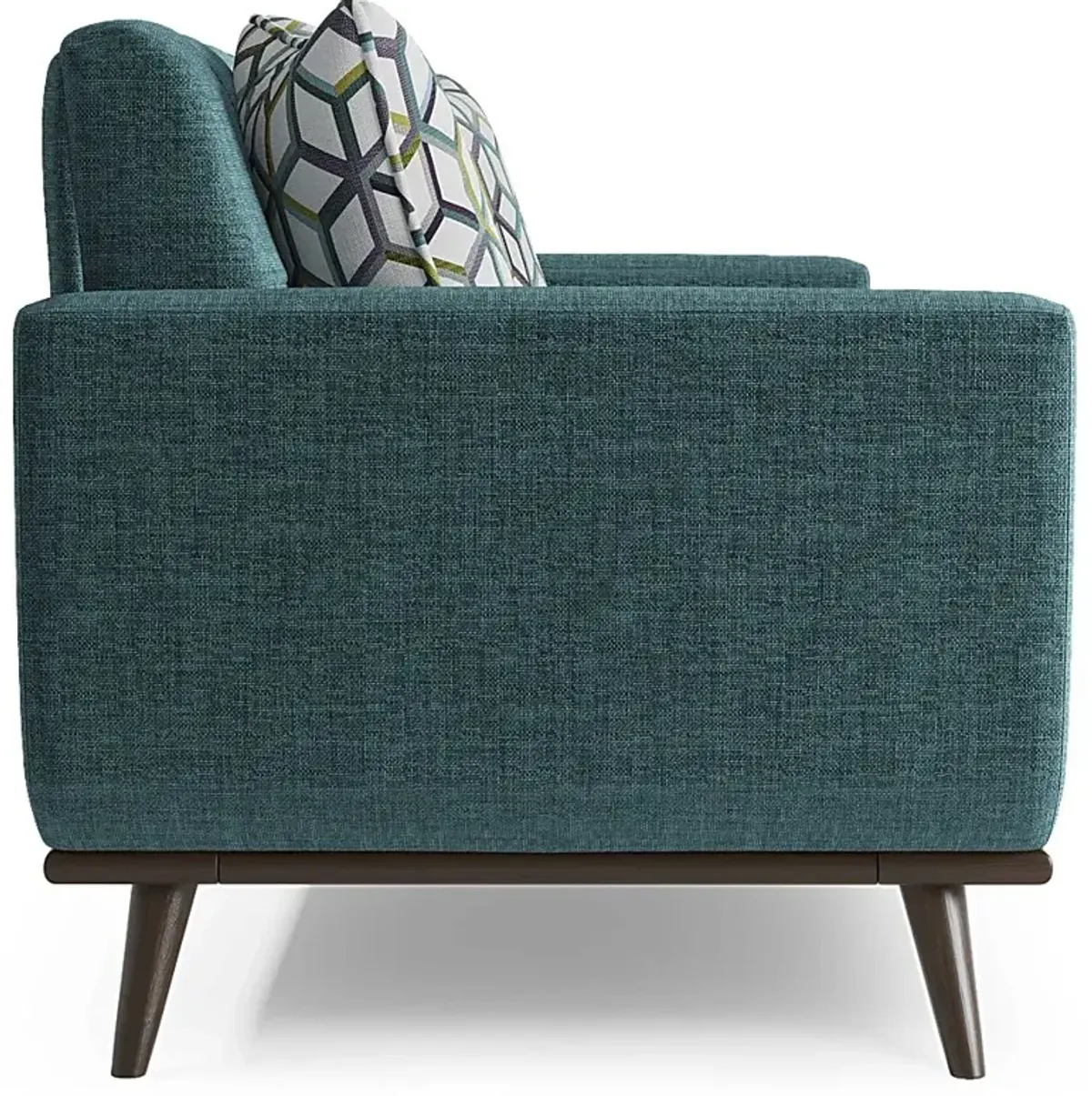 East Side Teal Sofa