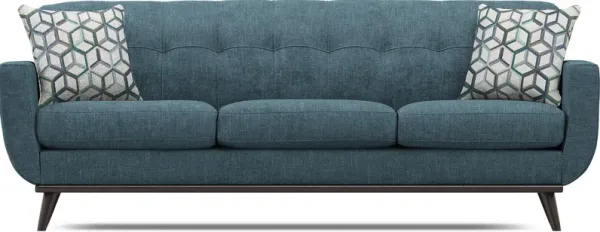 East Side Teal Sofa