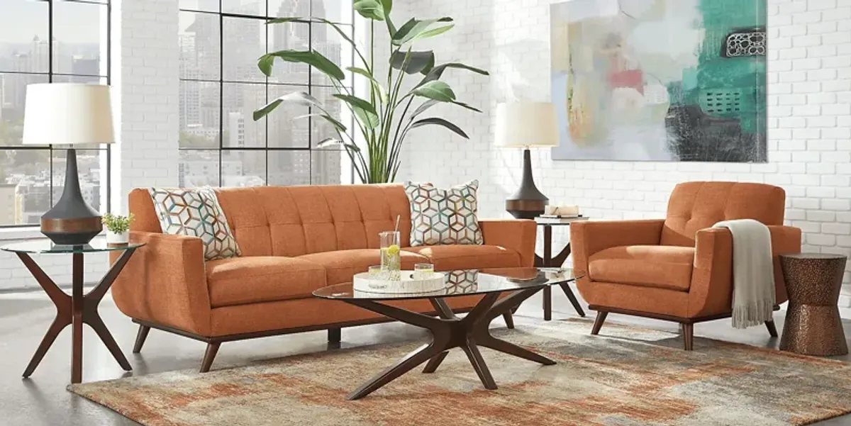 East Side Russet Sofa