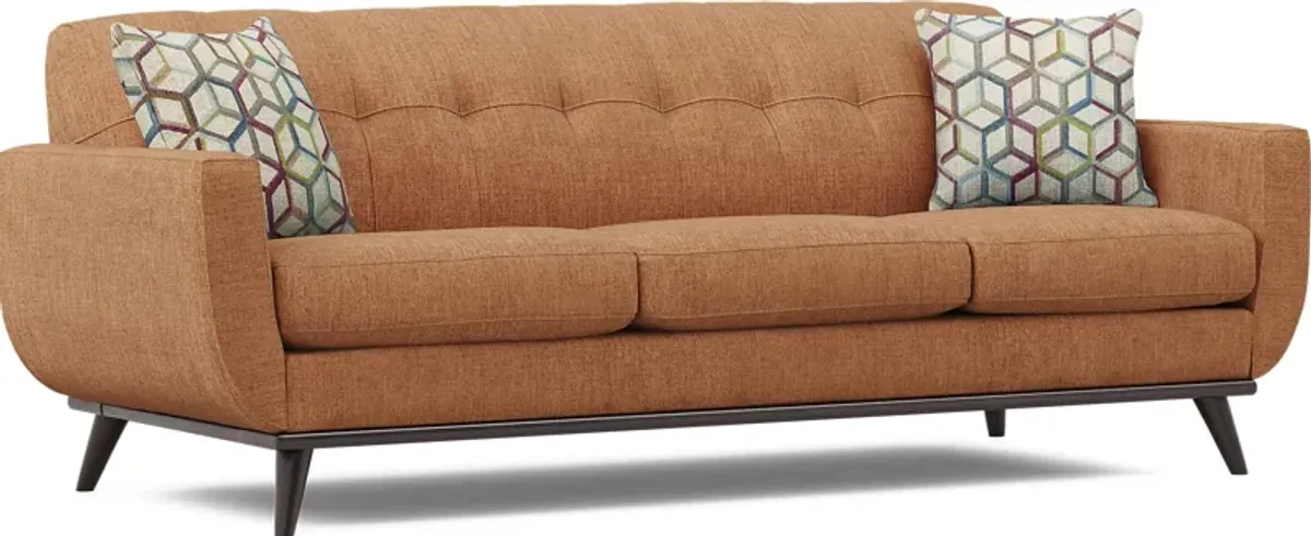 East Side Russet Sofa