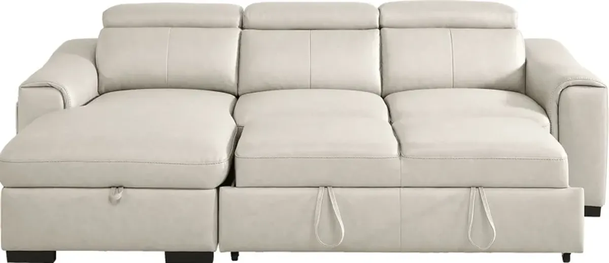 Linbrook Gray 2 Pc Sleeper Sectional