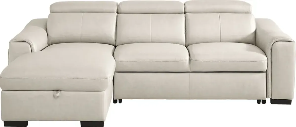 Linbrook Gray 2 Pc Sleeper Sectional