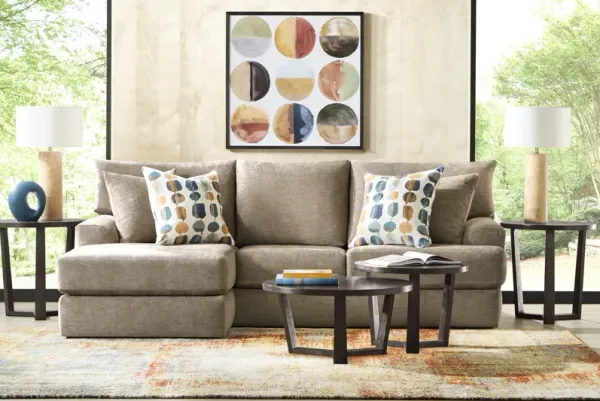 Fallbrook Brown 6 Pc Living Room