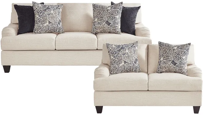 Angelino Hills Beige 2 Pc Living Room by Rooms To Go