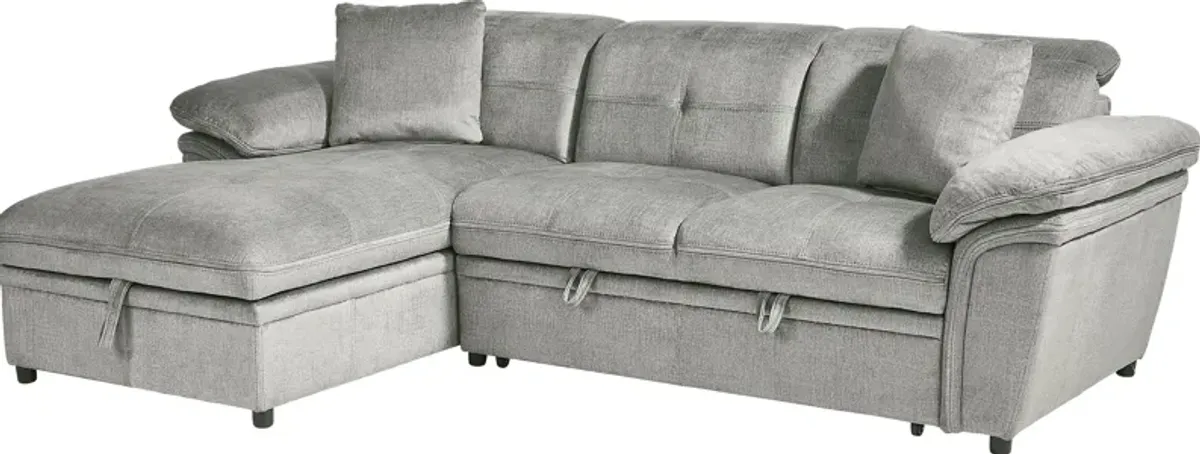 Cashton Heights Gray 2 Pc Sectional