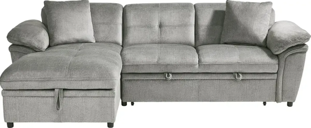 Cashton Heights Gray 2 Pc Sectional