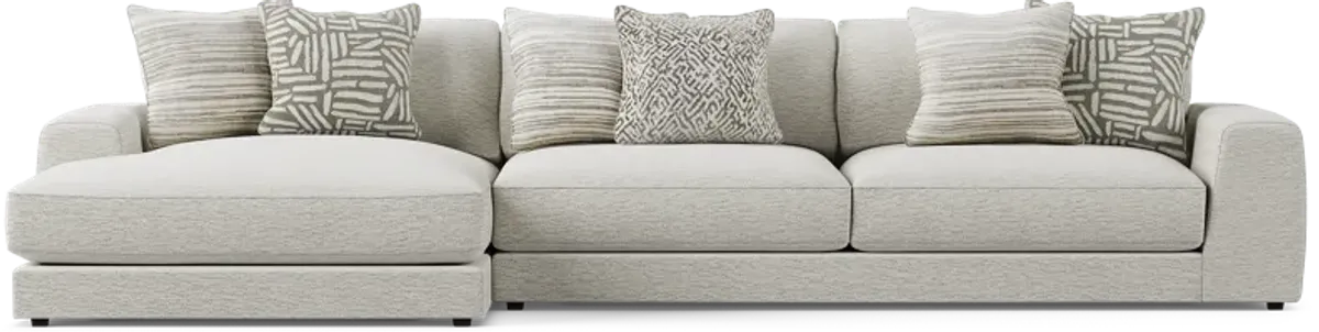 Monterey Trace White 2 Pc Sectional