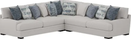 Bedford Park Ivory 3 Pc Sectional