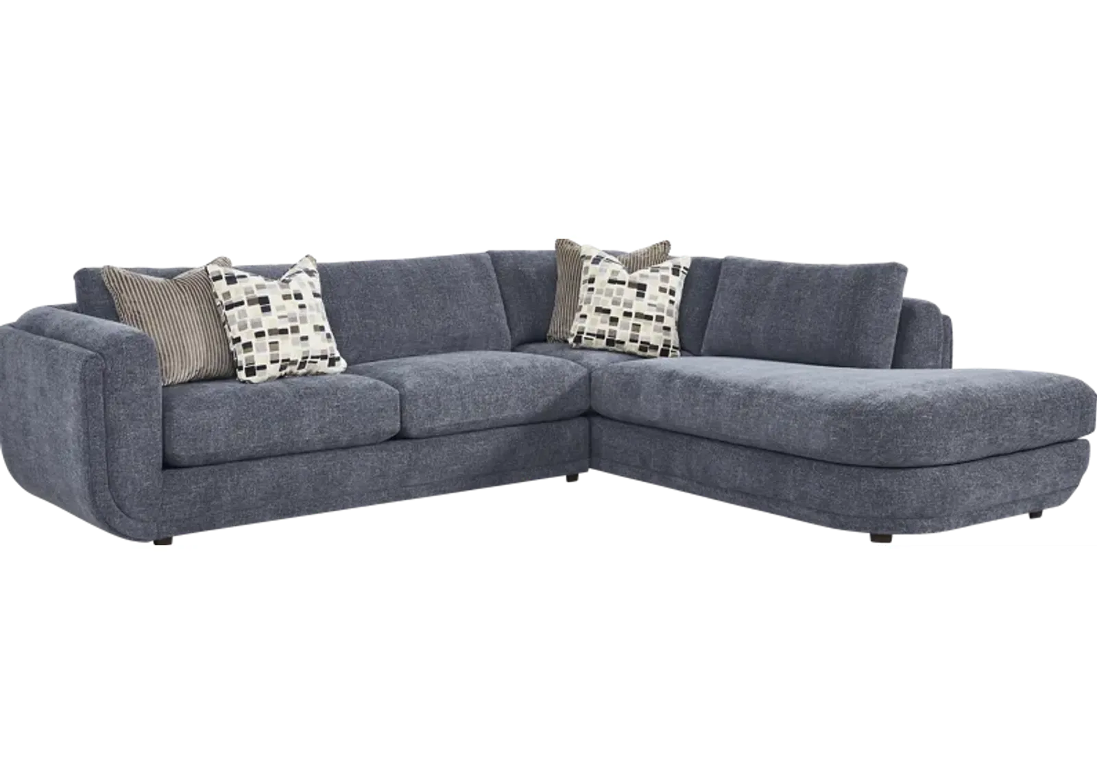 Laguna Hills Indigo 2 Pc Sectional