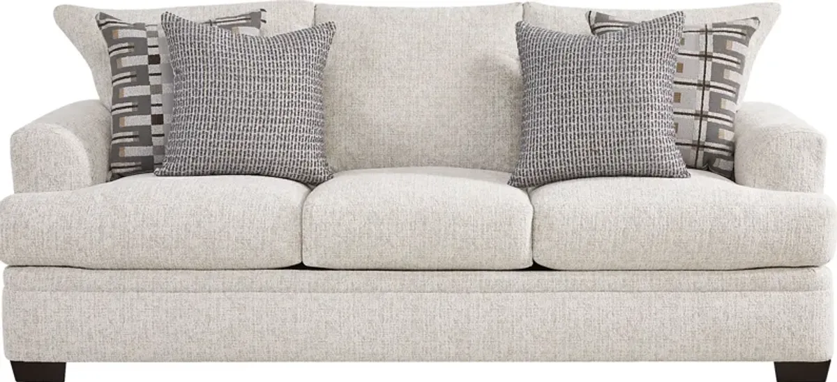 Cooper White Sofa