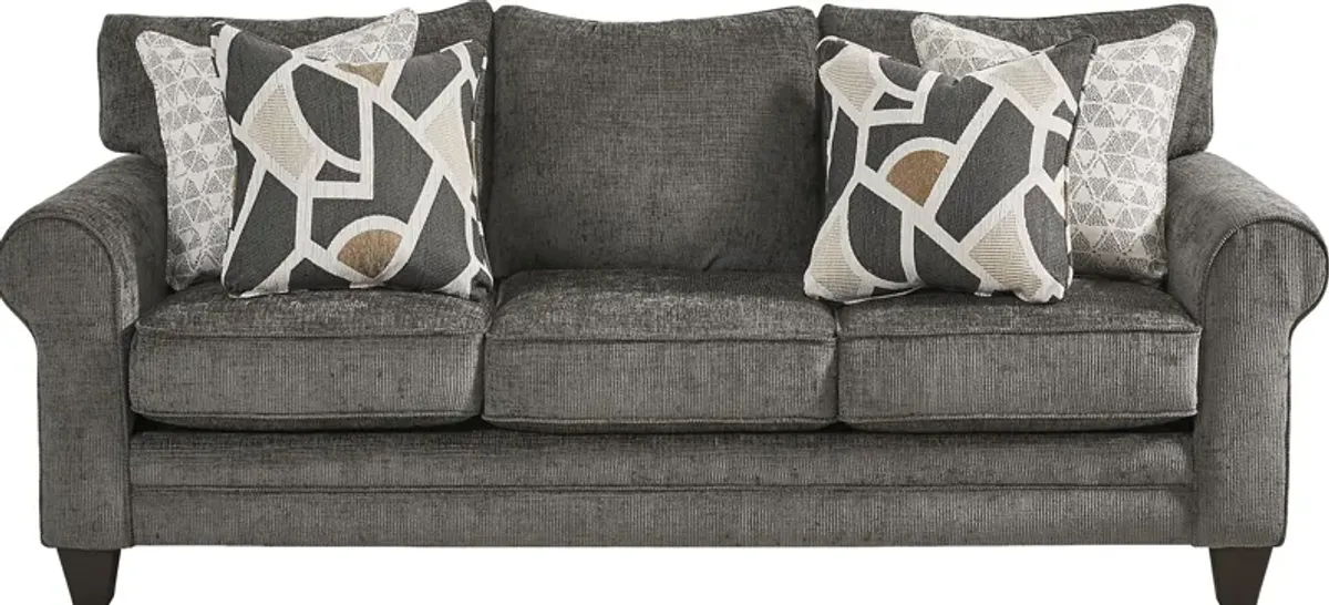 Salgado Charcoal Sofa