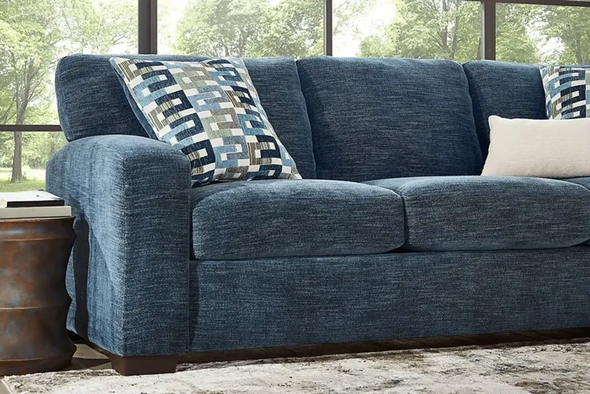 Lynwood Blue Sofa