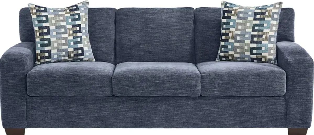 Lynwood Blue Sofa