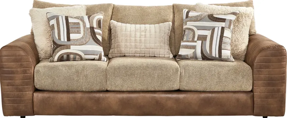 Exton Brown Sofa