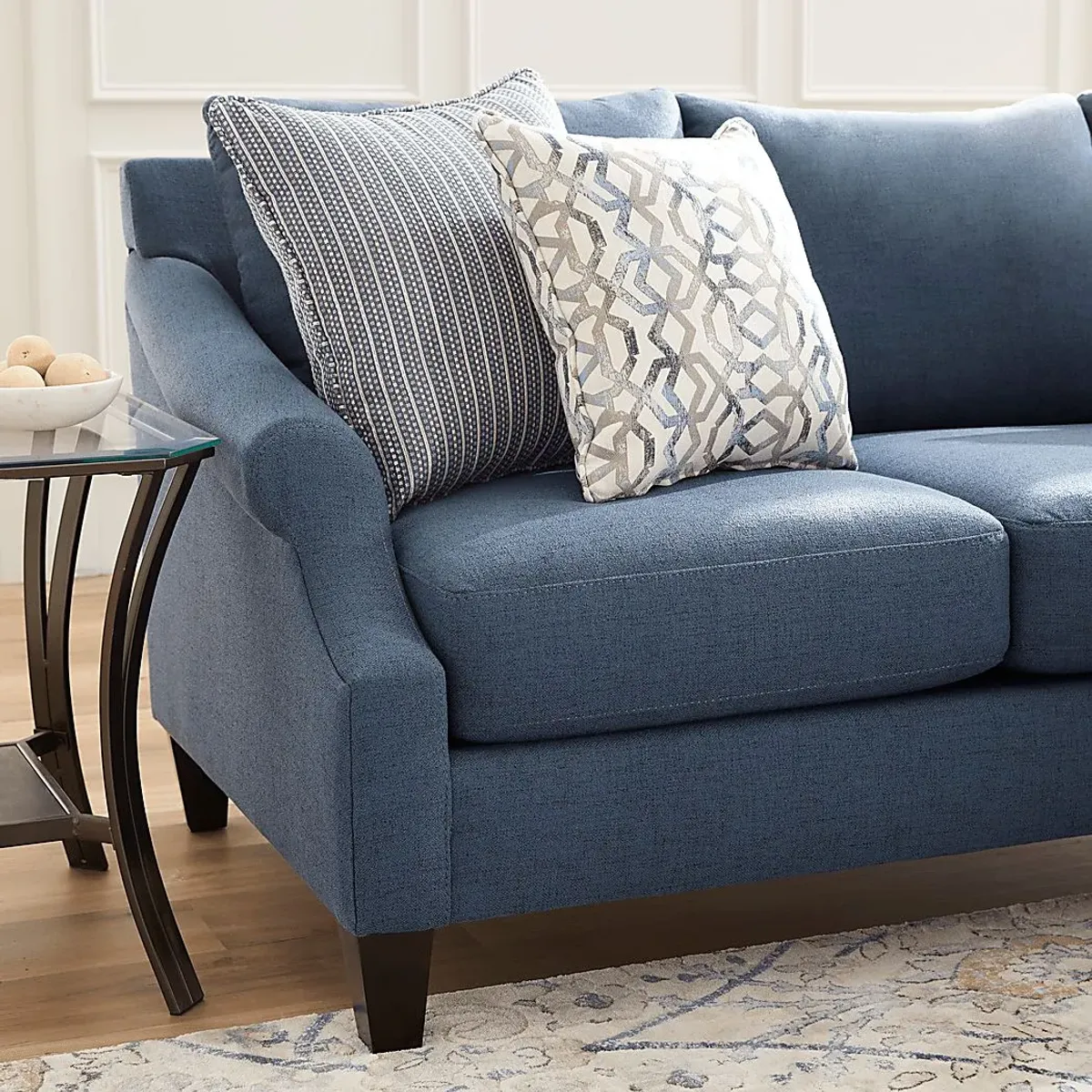 Westerfield Blue Sofa