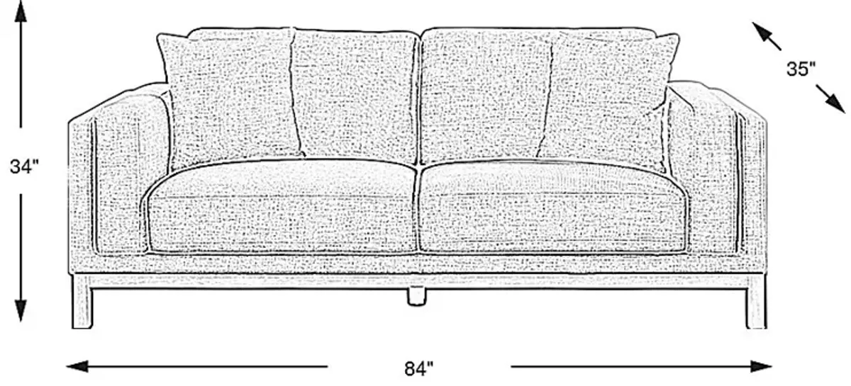 Brinkley Stone Sofa