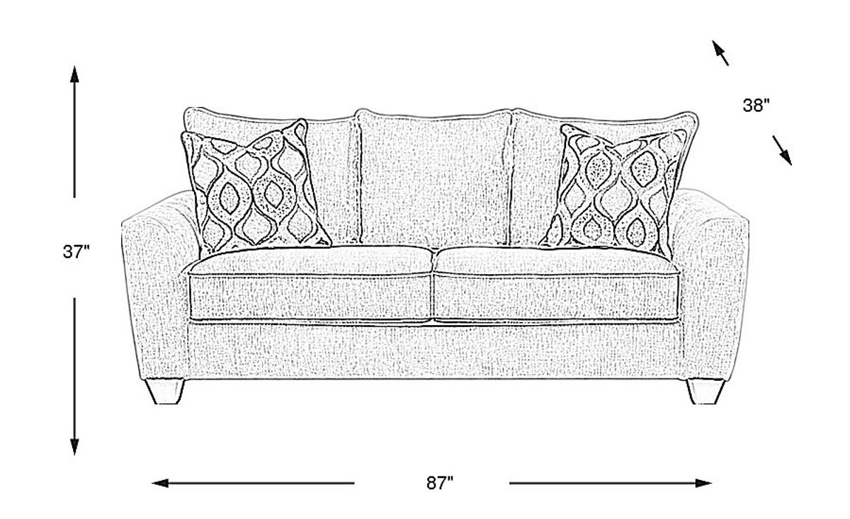 Dennin Heights Beige Sofa