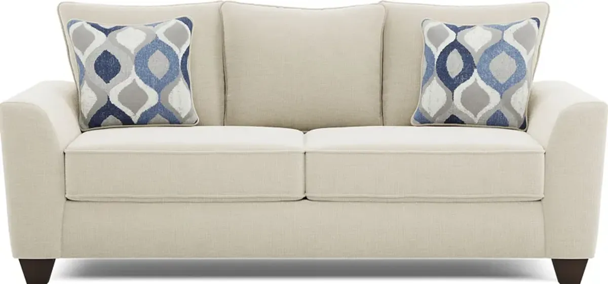 Dennin Heights Beige Sofa