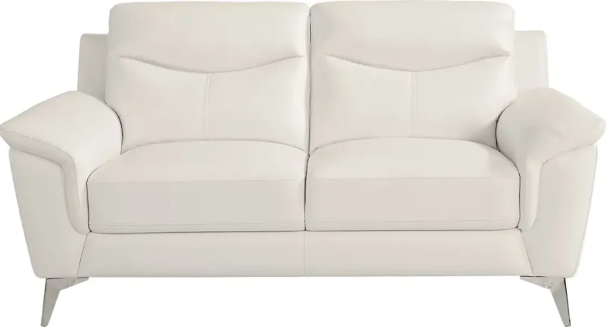 Folsom Street White 5 Pc Living Room