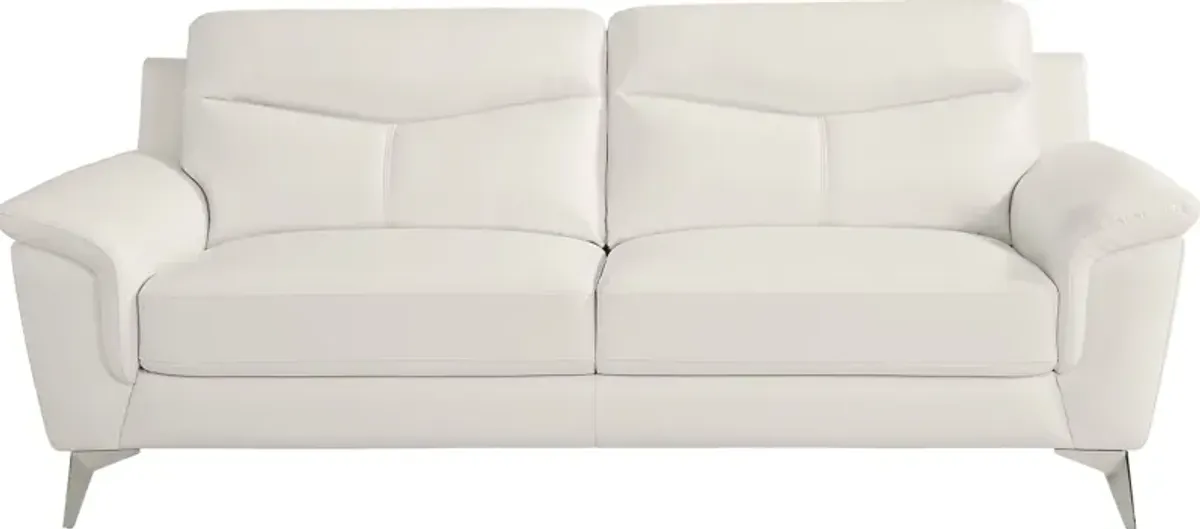 Folsom Street White 5 Pc Living Room