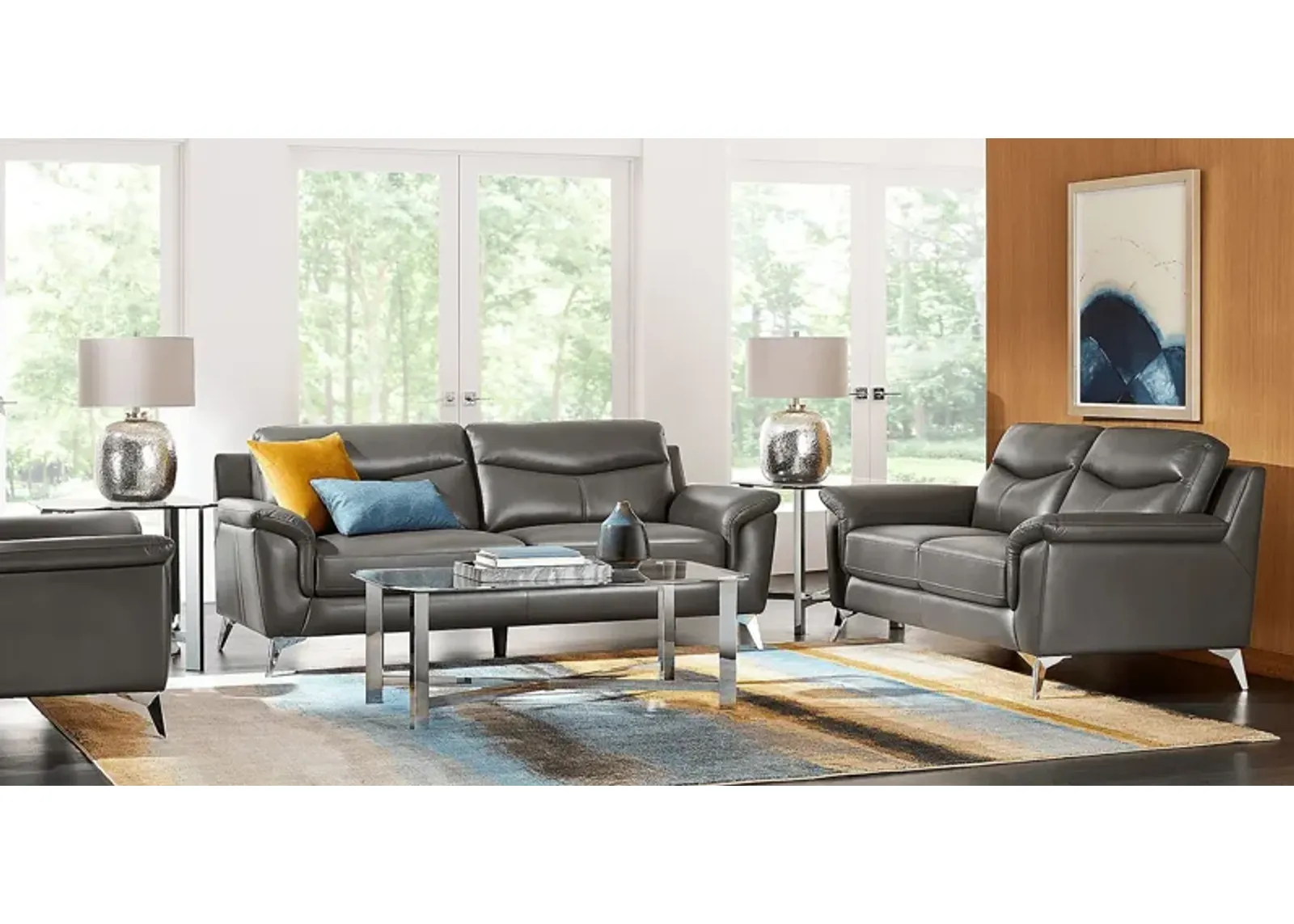 Folsom Street Granite 5 Pc Living Room