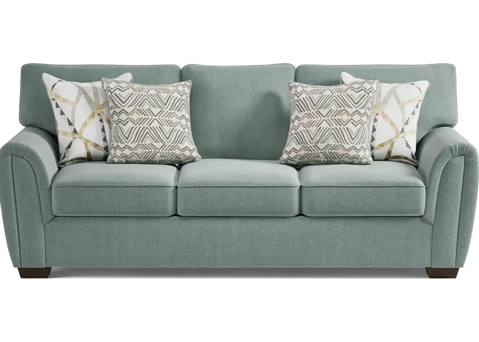 Amalie Teal Sofa