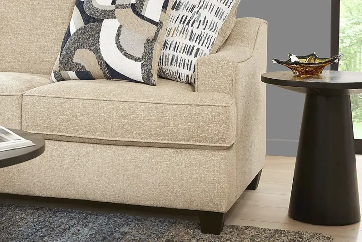 Riley Beige Sofa