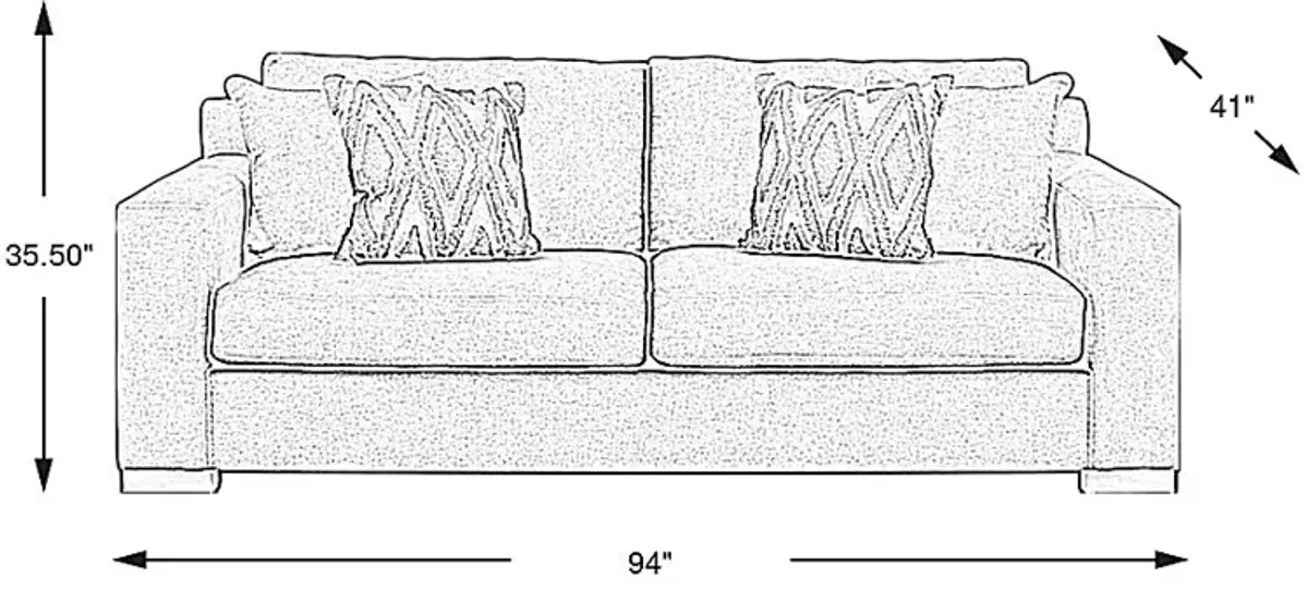 Melbourne Midnight Sofa