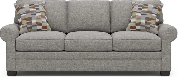 Bellingham Gray Textured Sofa