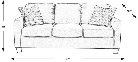 Blaire Stone Sofa