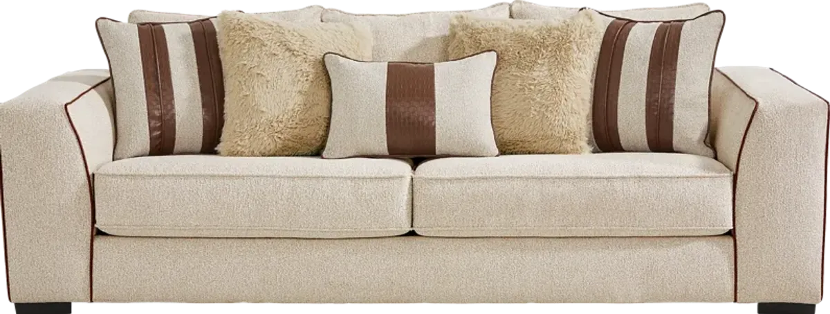 Bradley Pointe Beige Sofa