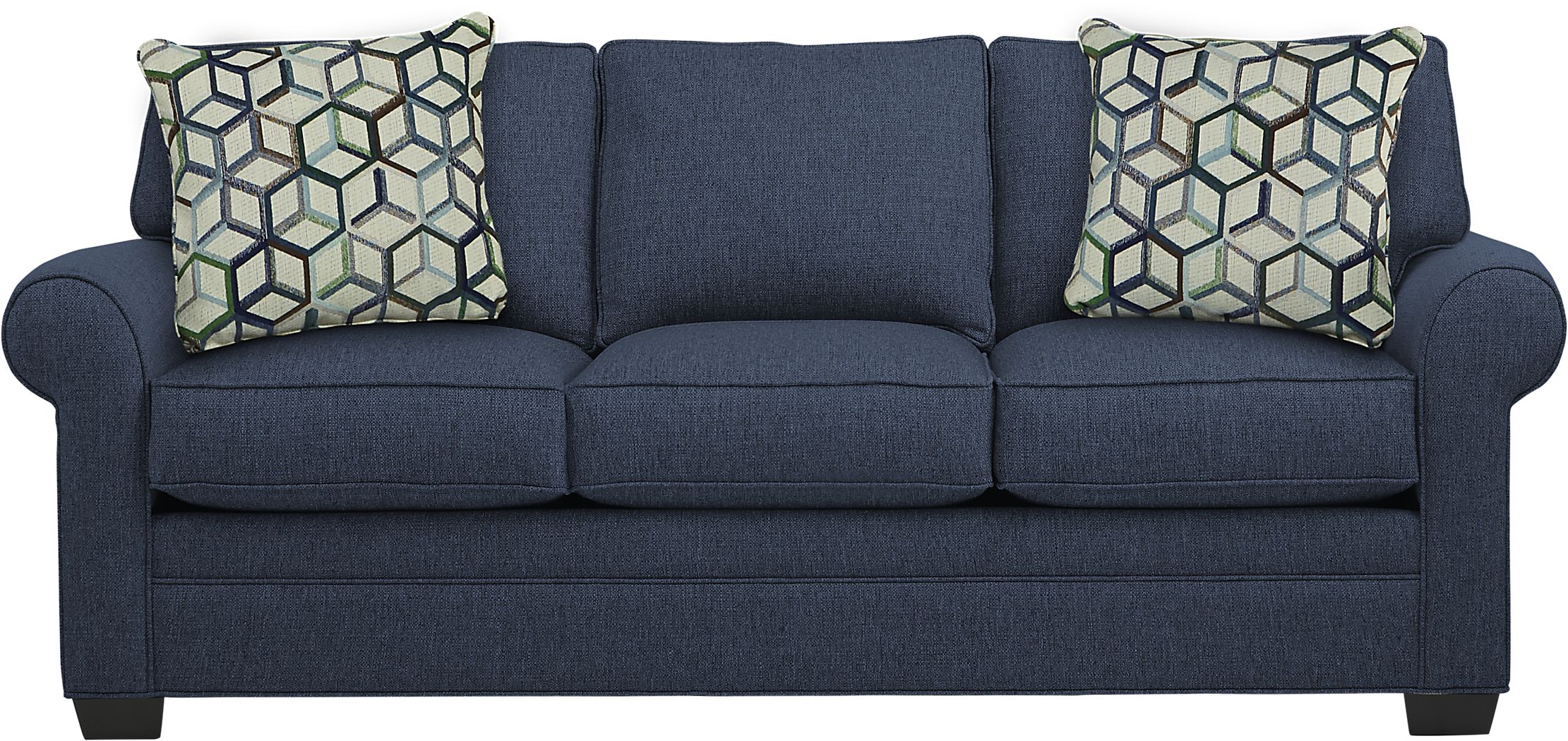 Cindy Crawford Home Bellingham Midnight Textured Sofa