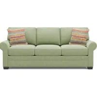 Bellingham Celadon Textured Chenille Sofa