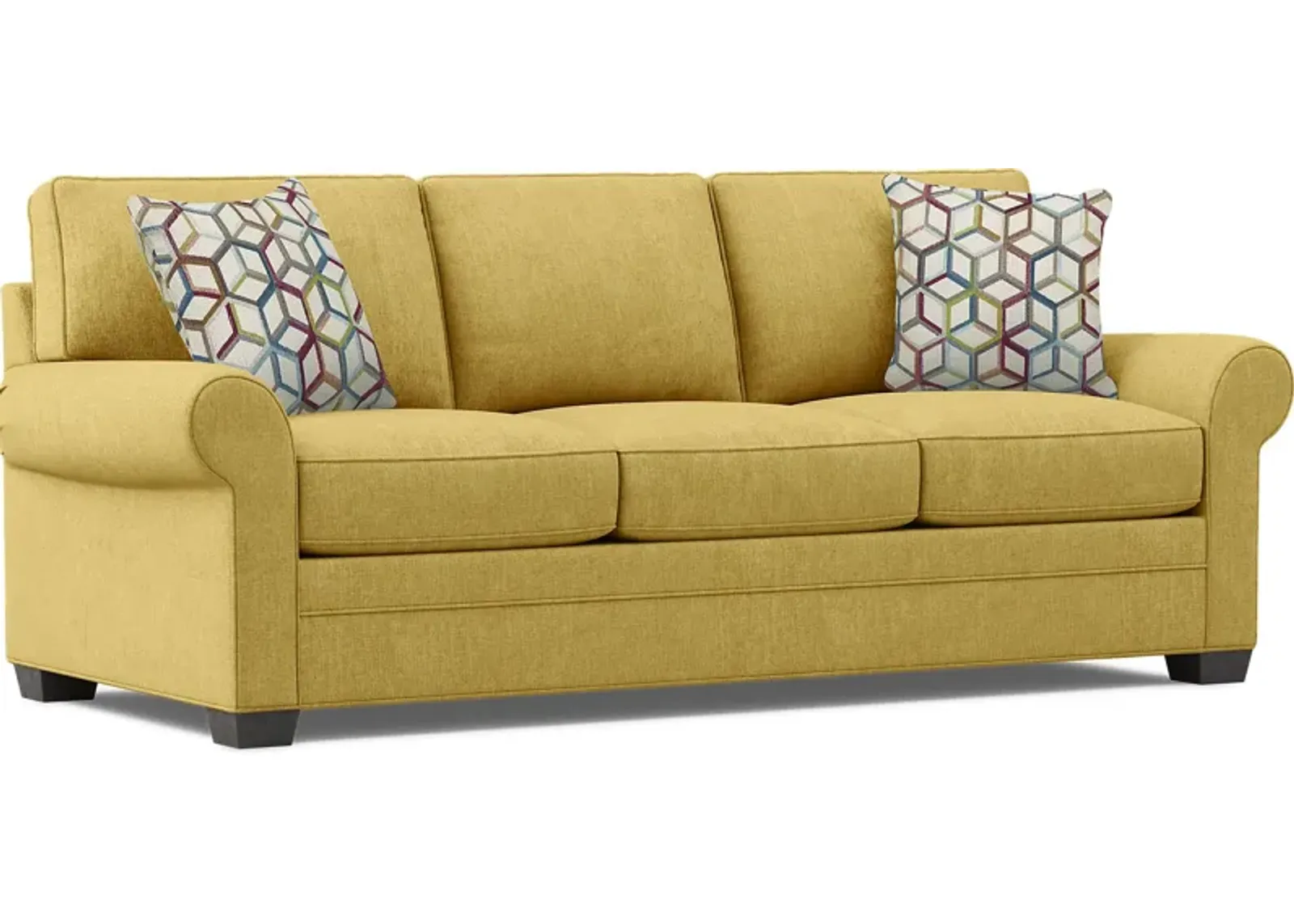 Bellingham Sunflower Textured Chenille Sofa