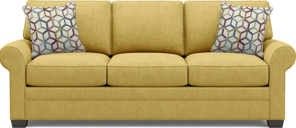 Bellingham Sunflower Textured Chenille Sofa