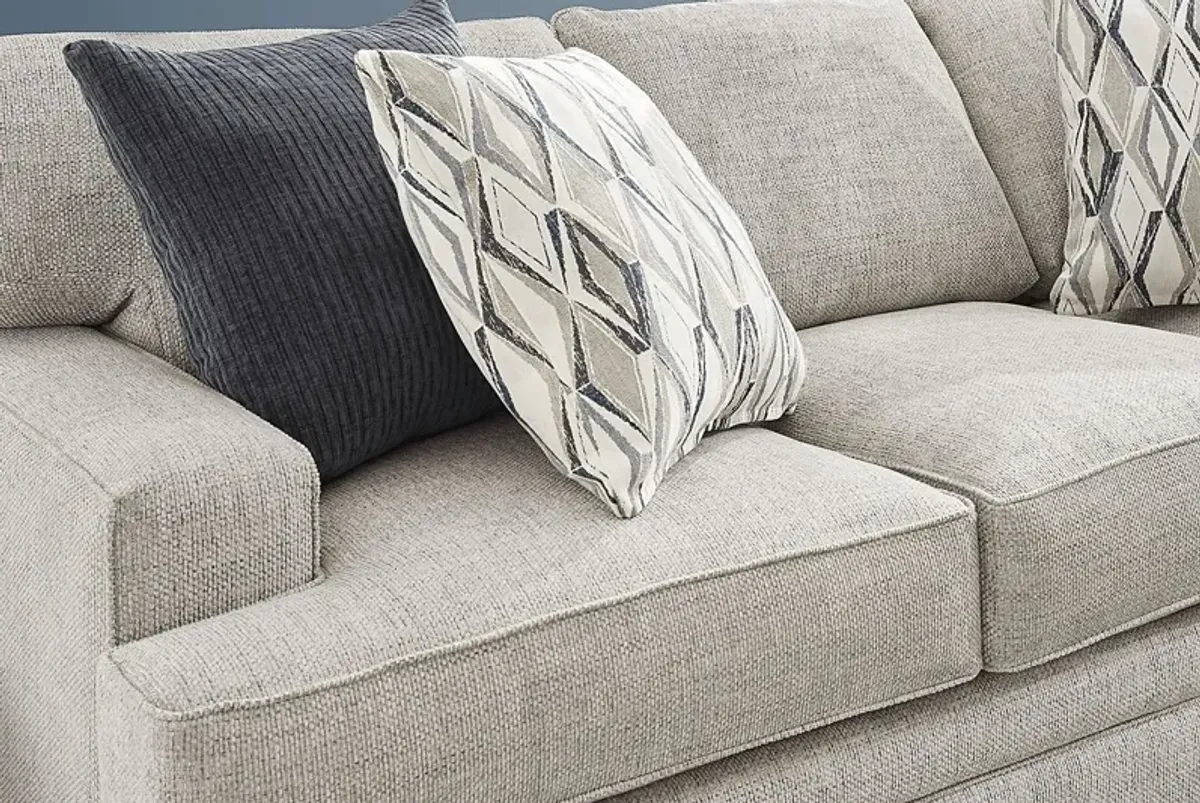 Morgan Falls Gray Sofa