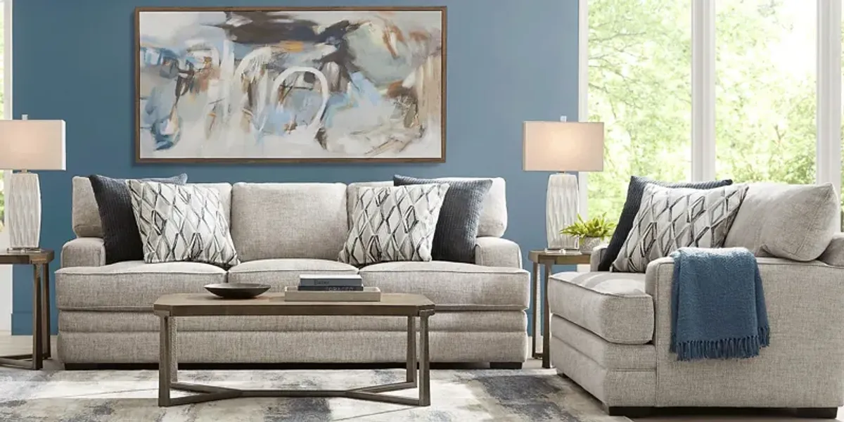 Morgan Falls Gray Sofa