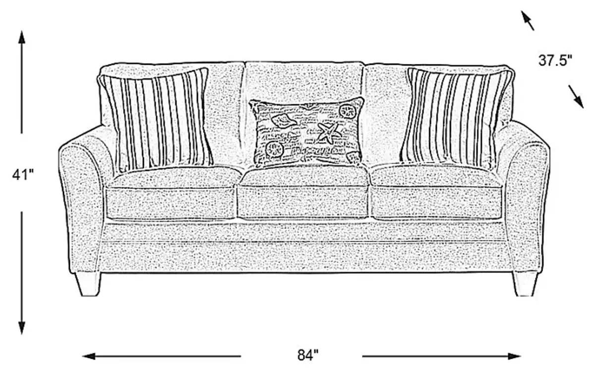 Beachfront Marine Sofa