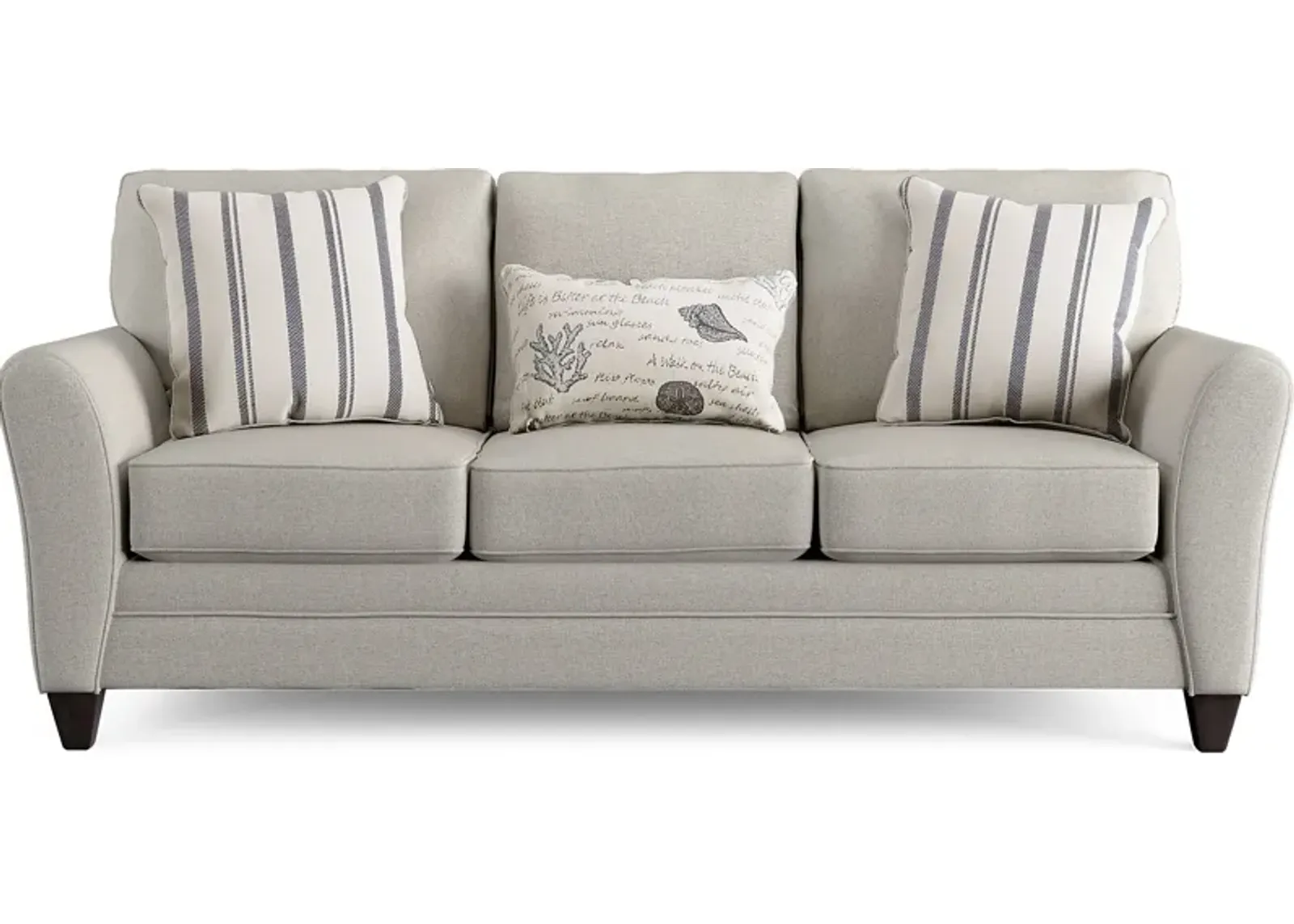 Beachfront Silver Sofa